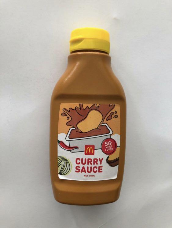 Mcd curry sauce bottle for 10, Food & Drinks, Spice & Seasoning on