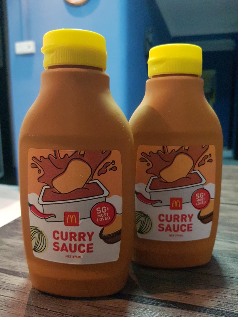 McDonalds Curry Sauce, Food & Drinks, Spice & Seasoning on Carousell