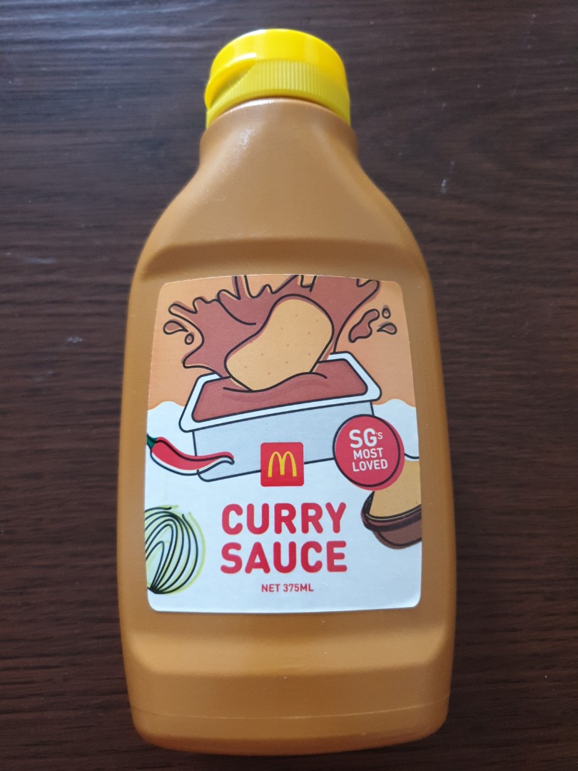 Mcdonald's Curry Sauce, Food & Drinks, Spice & Seasoning on Carousell