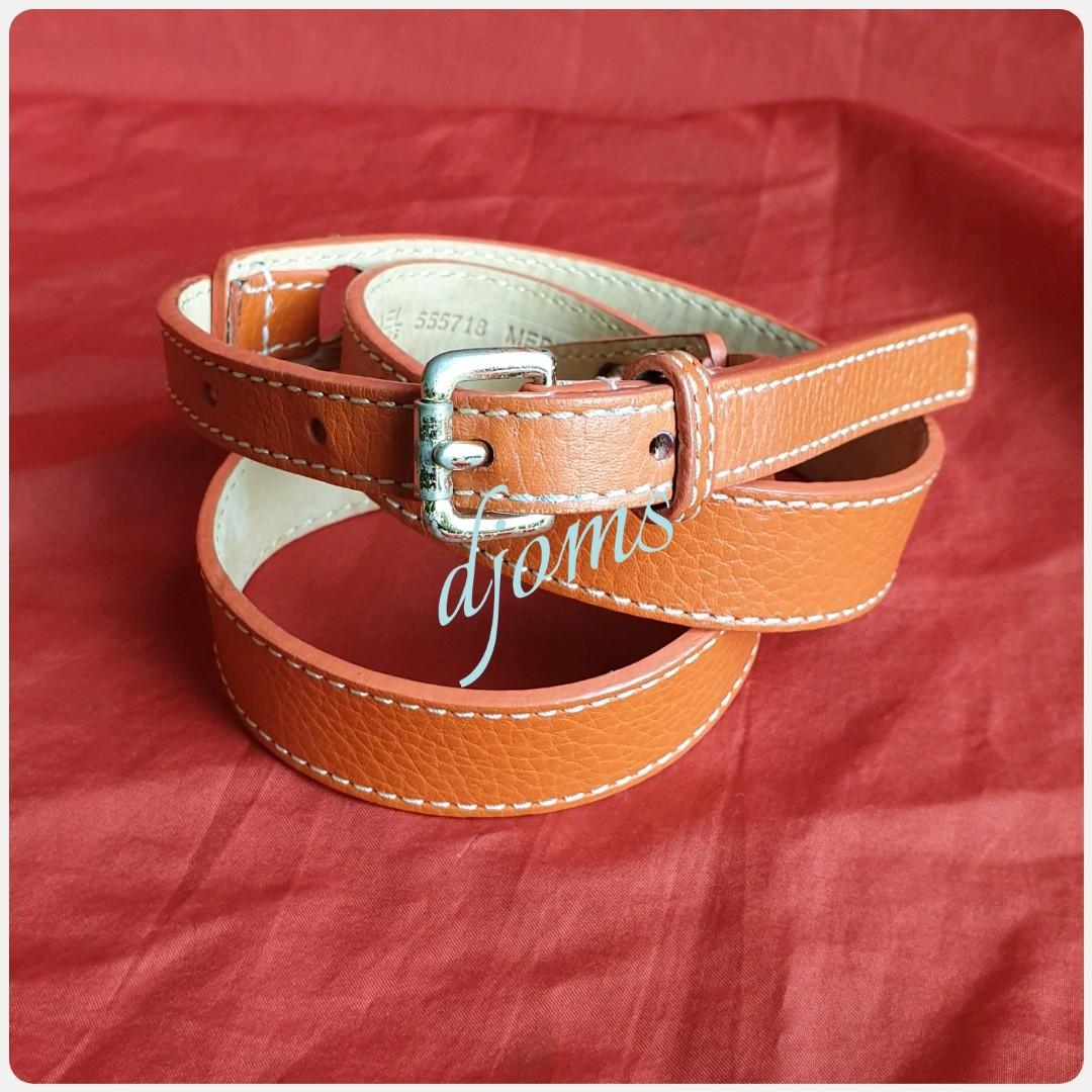 michael kors belt womens red