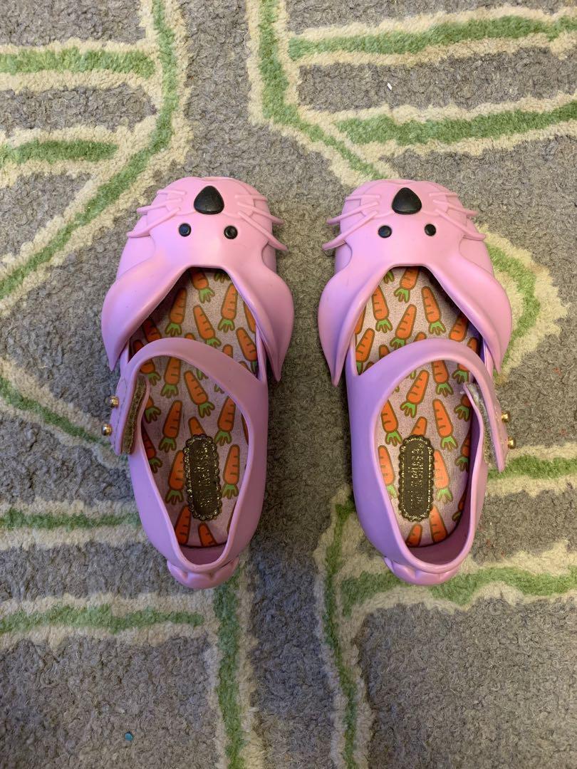 mini melissa bunny shoes