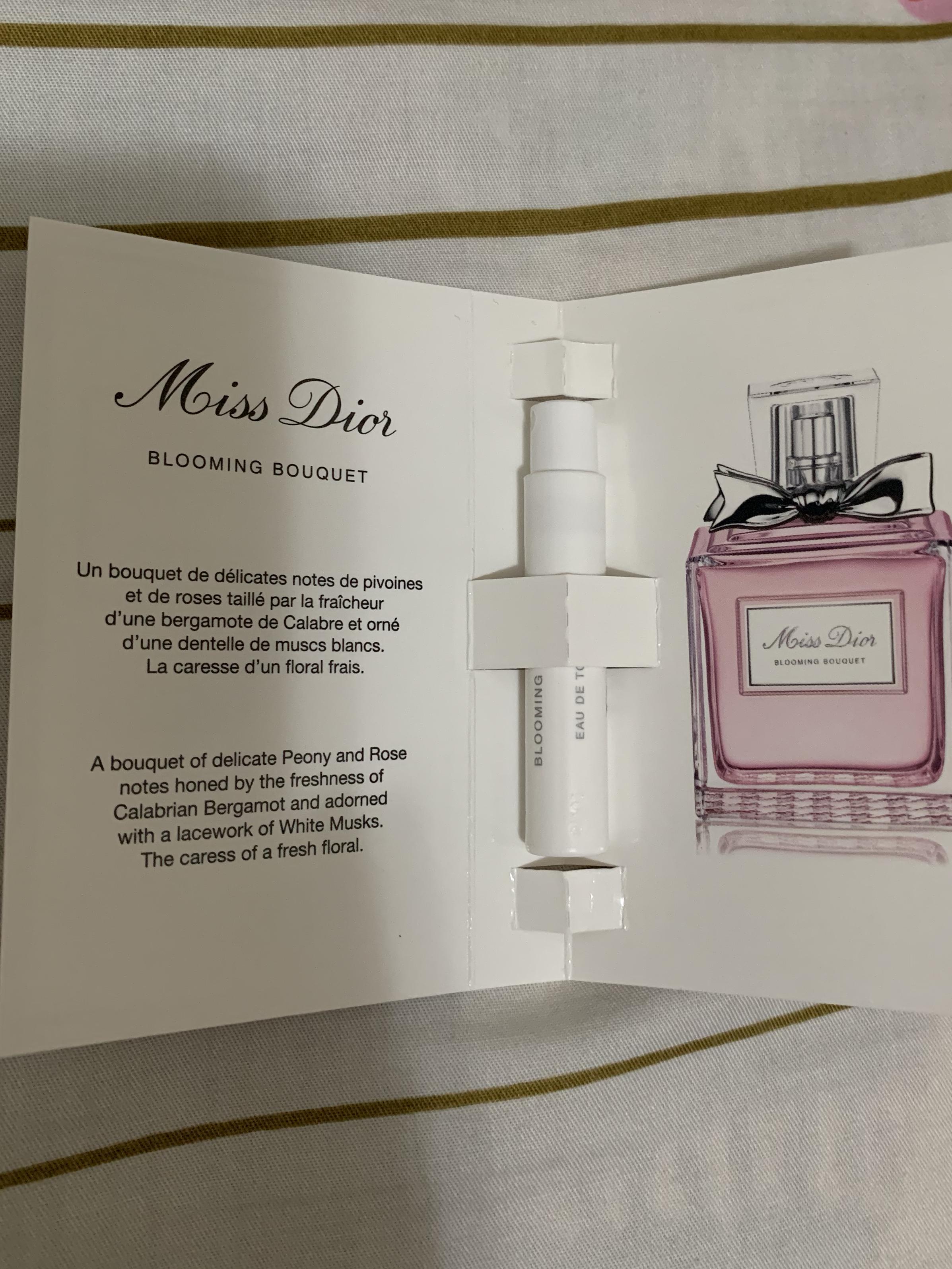 Miss Dior Blooming Bouquet Sample On Carousell