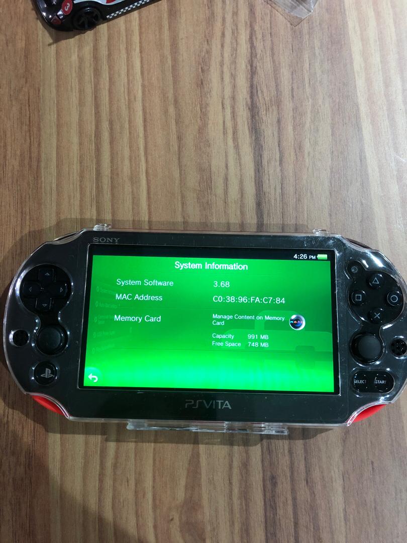 Modded Ps Vita Toys Games Video Gaming Consoles On Carousell