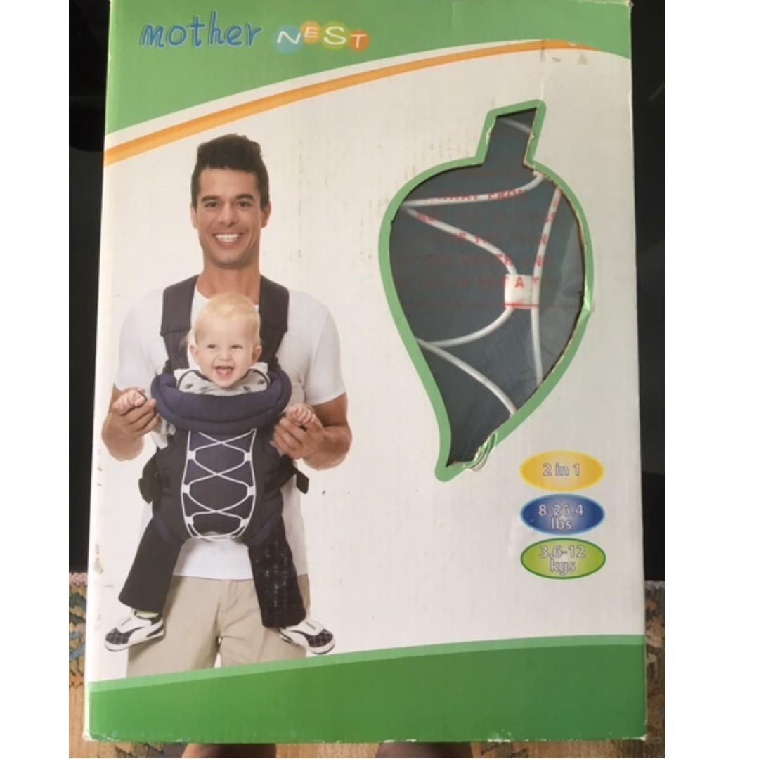 Mother Nest 2 in 1 Baby Carrier unused item