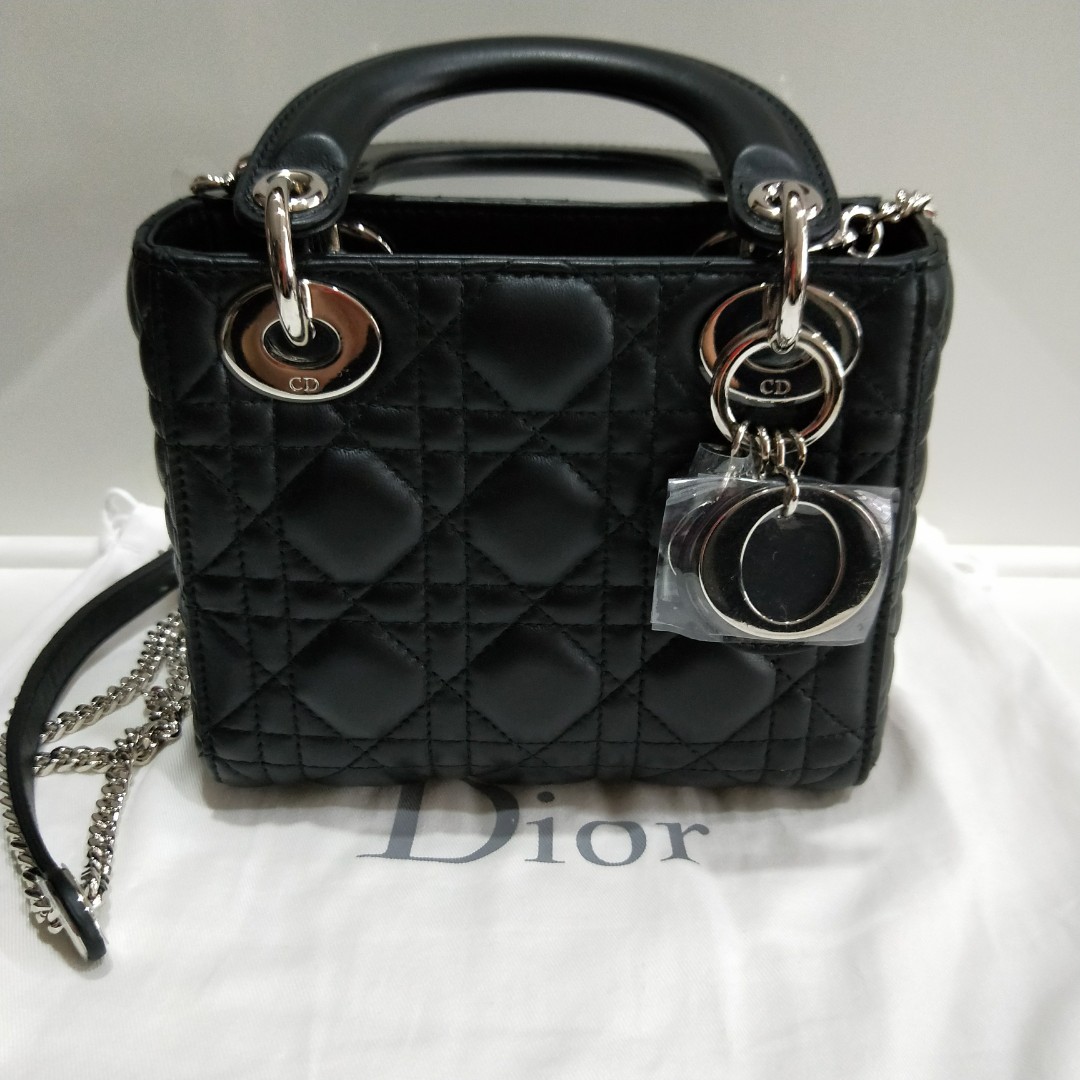 Nano Lady Dior With Chain Luxury Bags Wallets Handbags On Carousell