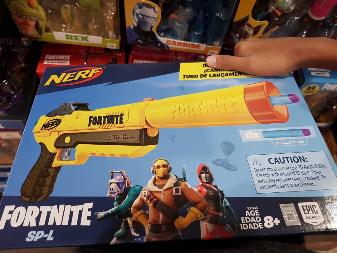 Nerf - Fortnite Sp-l Nerf Elite Dart Blaster - Hasbro E7063