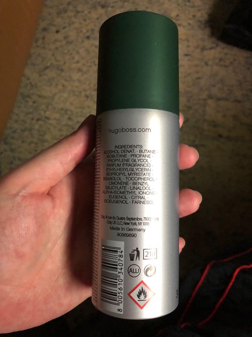 boss deodorant spray