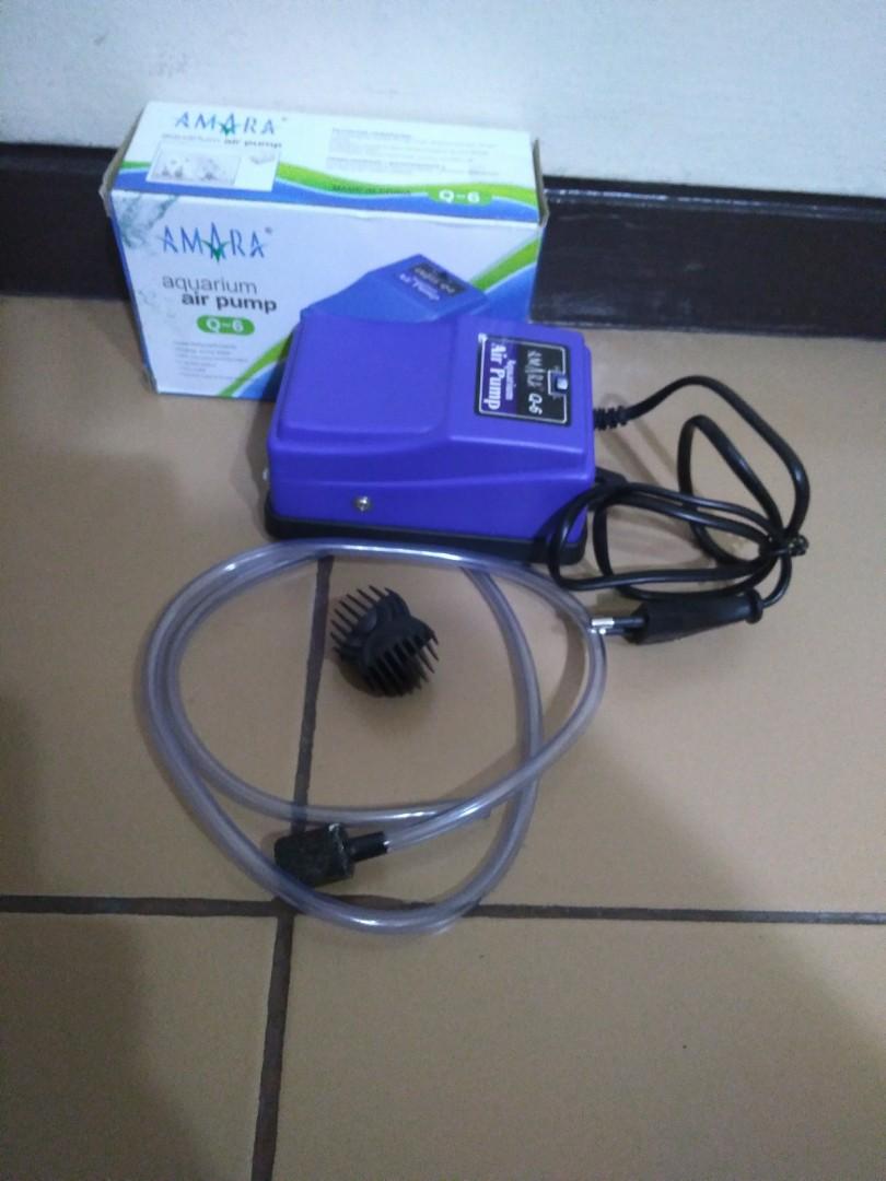 Oksigen Amara Aquarium Air Pump Q6 Pet Supplies Accessories On