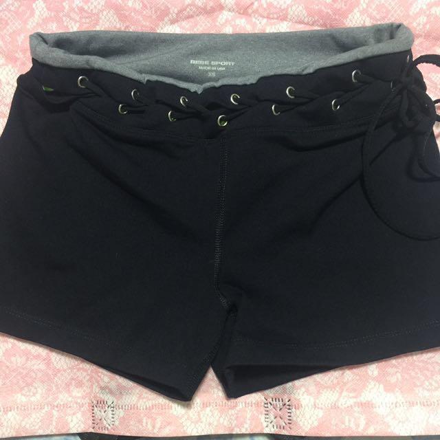 Original Bebe Sport Shorts From Usa Women S Fashion Clothes Pants Jeans Shorts On Carousell