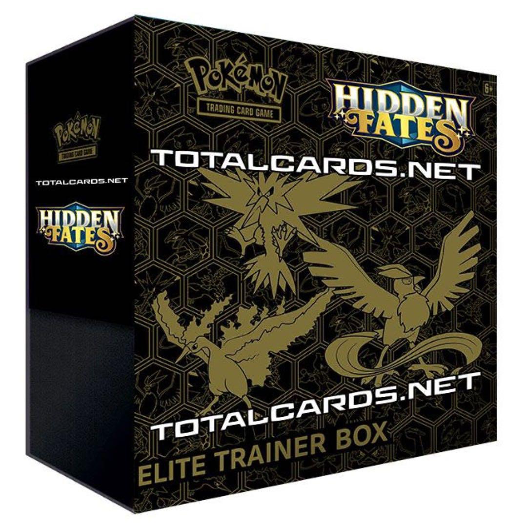 Pokemon TCG - Hidden Fates - Elite Trainer Box, Toys & Games, Board ...