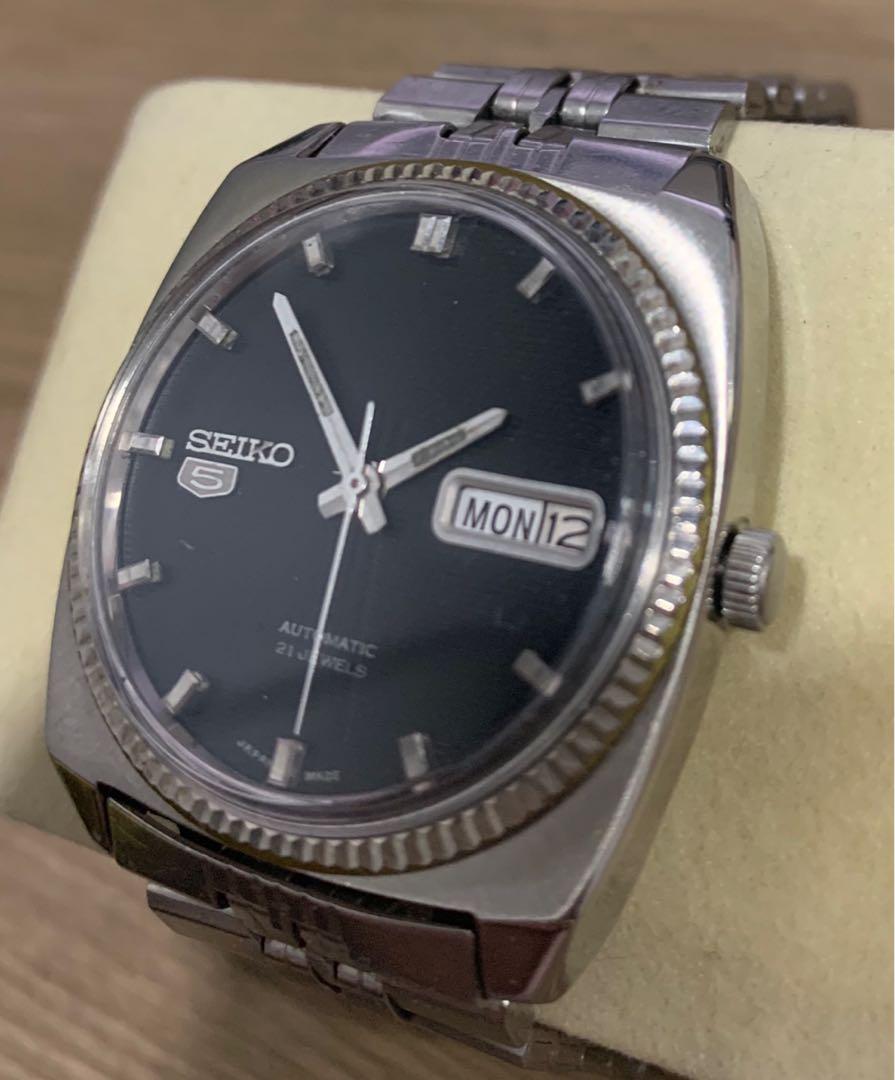 Seiko Automatic Vintage Fluted Bezel, Luxury, Watches on Carousell