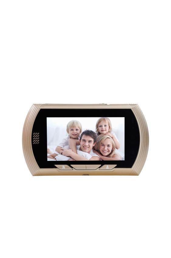 Smart Wifi Wireless Door Viewer Doorbell Camera With 4 3 Inch