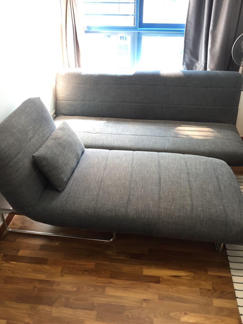 Sofa Bed And Lounger Can Turn Into King Size Furniture Lounger Can Turn Into King Size Bed