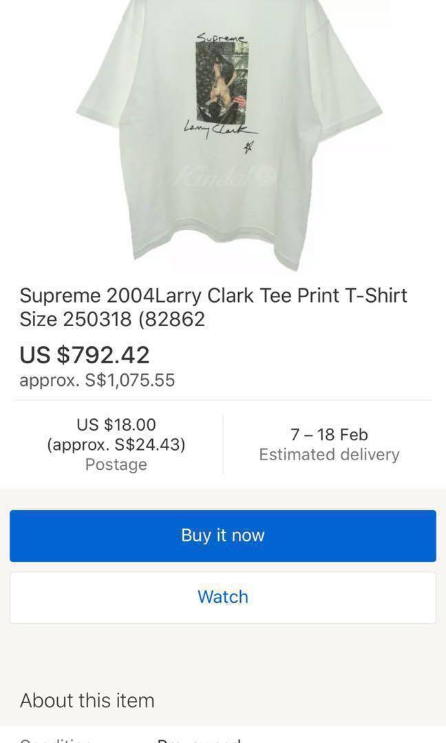 Supreme bush tee sales