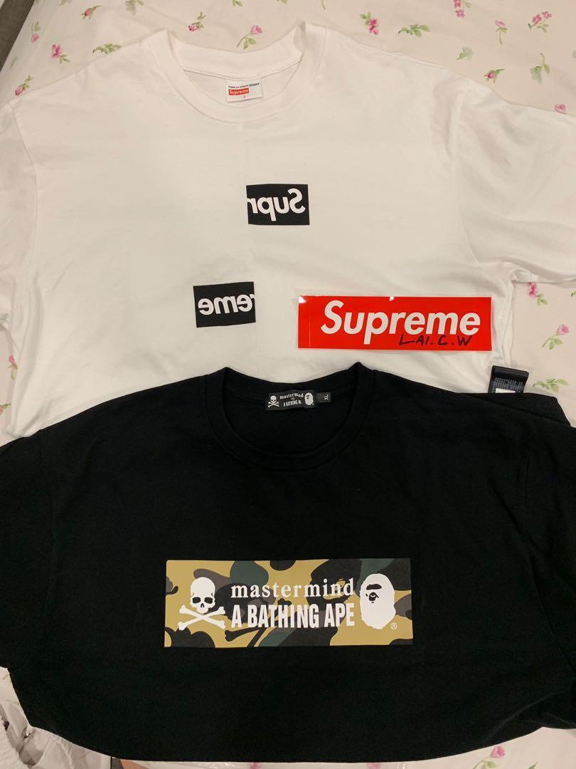 supreme x lv tee