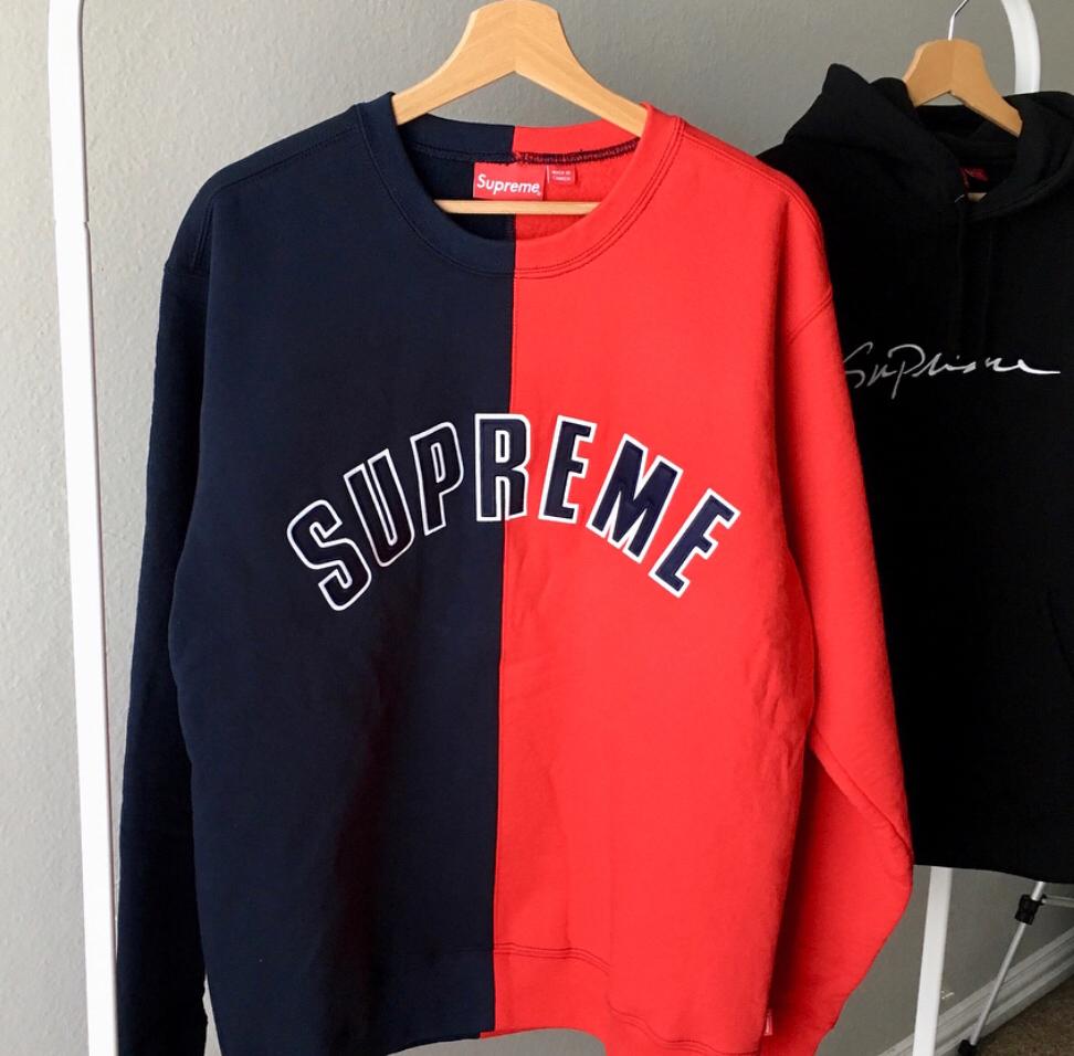 crewneck red