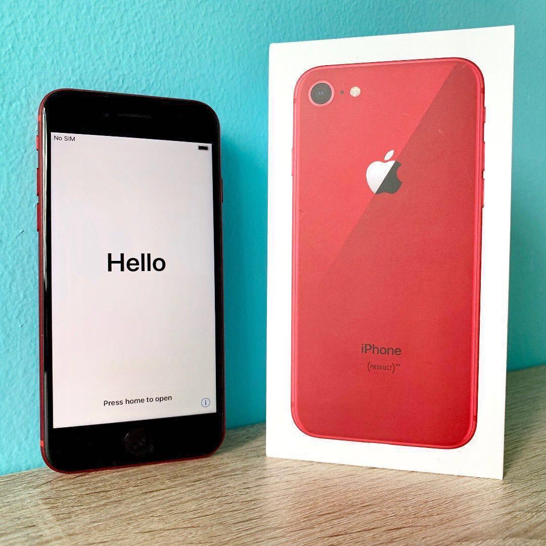 Used Original Apple Iphone 8 64gb Product Red Mobile Phones Tablets Iphone Iphone 8 Series On Carousell