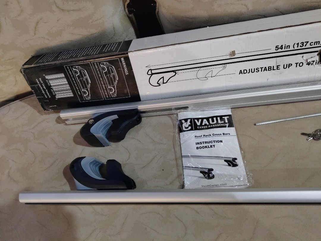 Vault roof rack cross bars Car Parts Accessories on Carousell