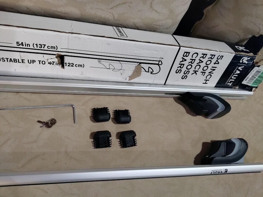 Vault roof rack cross bars Car Parts Accessories on Carousell