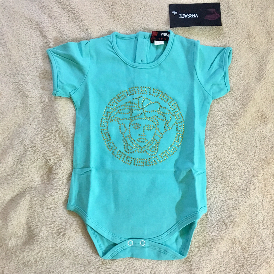 versace onesie baby
