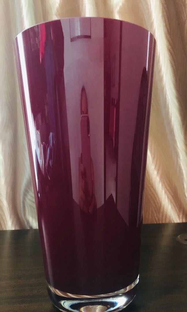 Villeroy Boch Vase Deep Cherry Furniture Home Decor Others