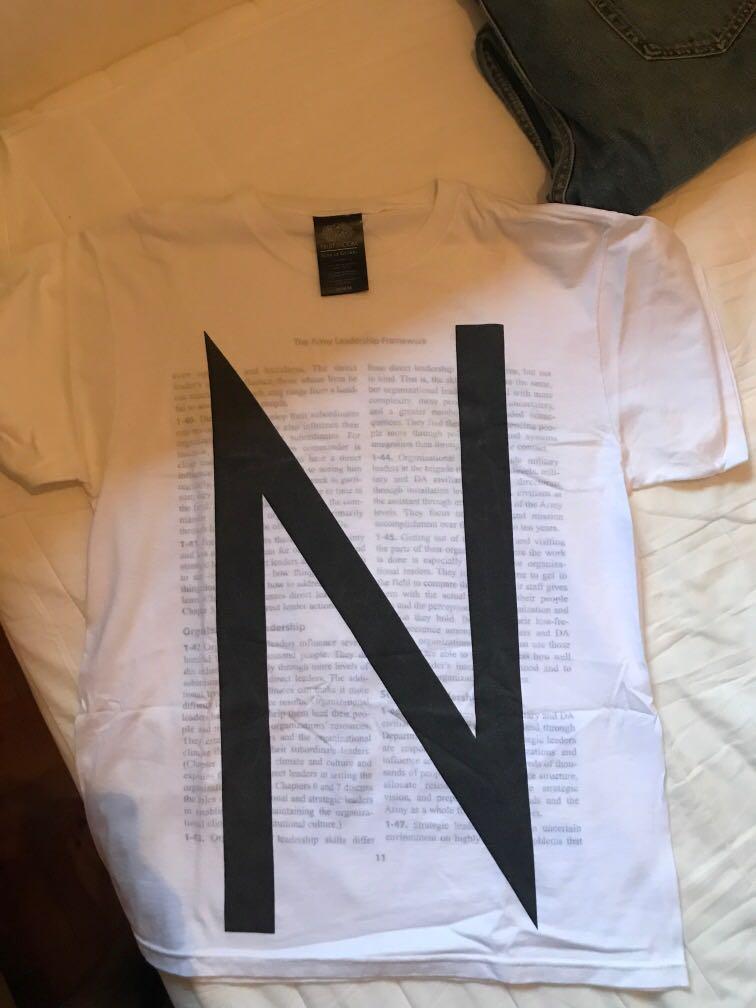 Vintage But Like New Ndg Nom De Guerre Tee Men S Fashion Clothes