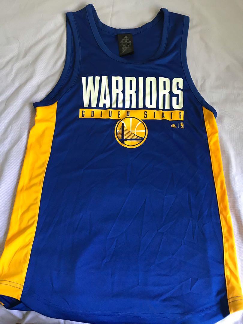 warriors basketball adidas shirt