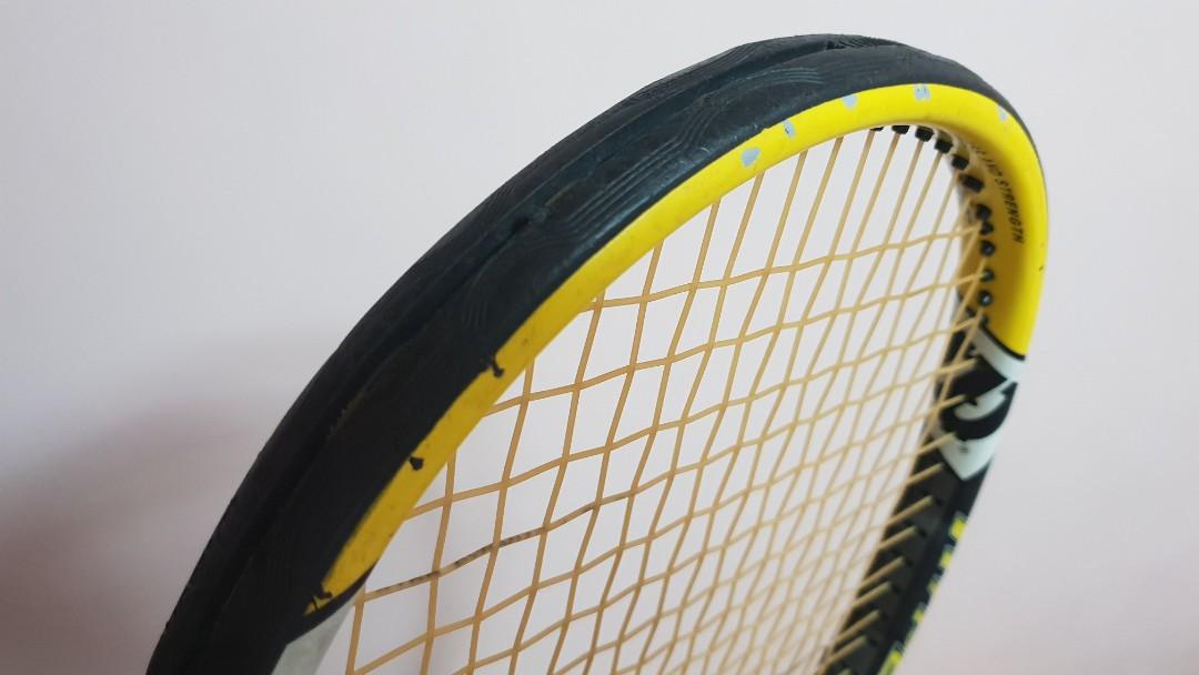 Wilson Hyper Hammer 6.3 (Carbon) - Oversize Tennis Racket, Sports ...