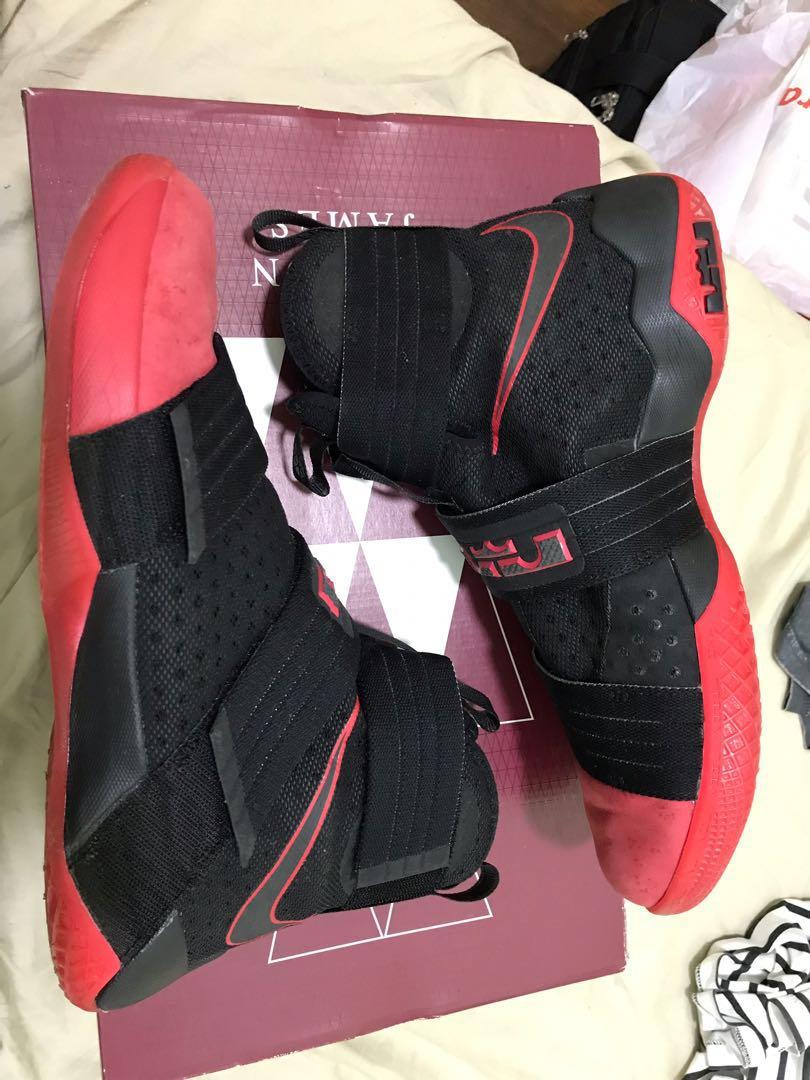 WTS Nike Lebron Soldier 10 Ohio State Men s Fashion Footwear Sneakers on Carousell