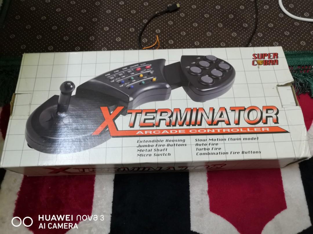 Xterminator arcade controller, Video Gaming, Gaming Accessories ...