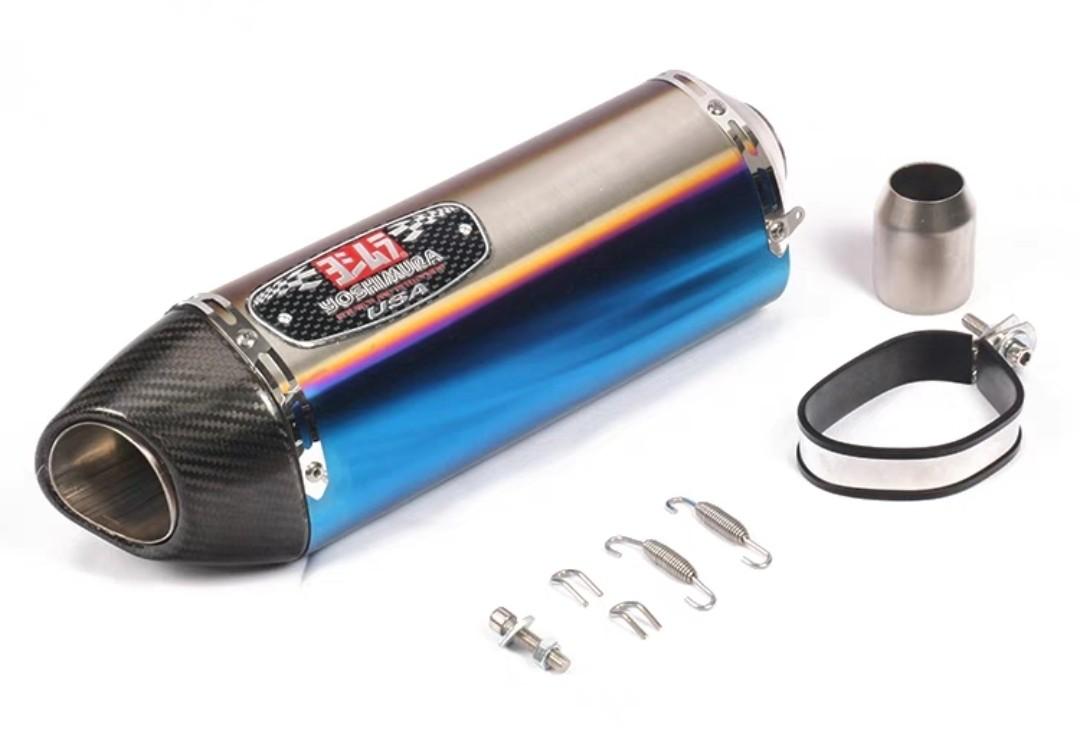 YOSHIMURA Exhaust Muffler V2, Motorcycles, Motorcycle Accessories on