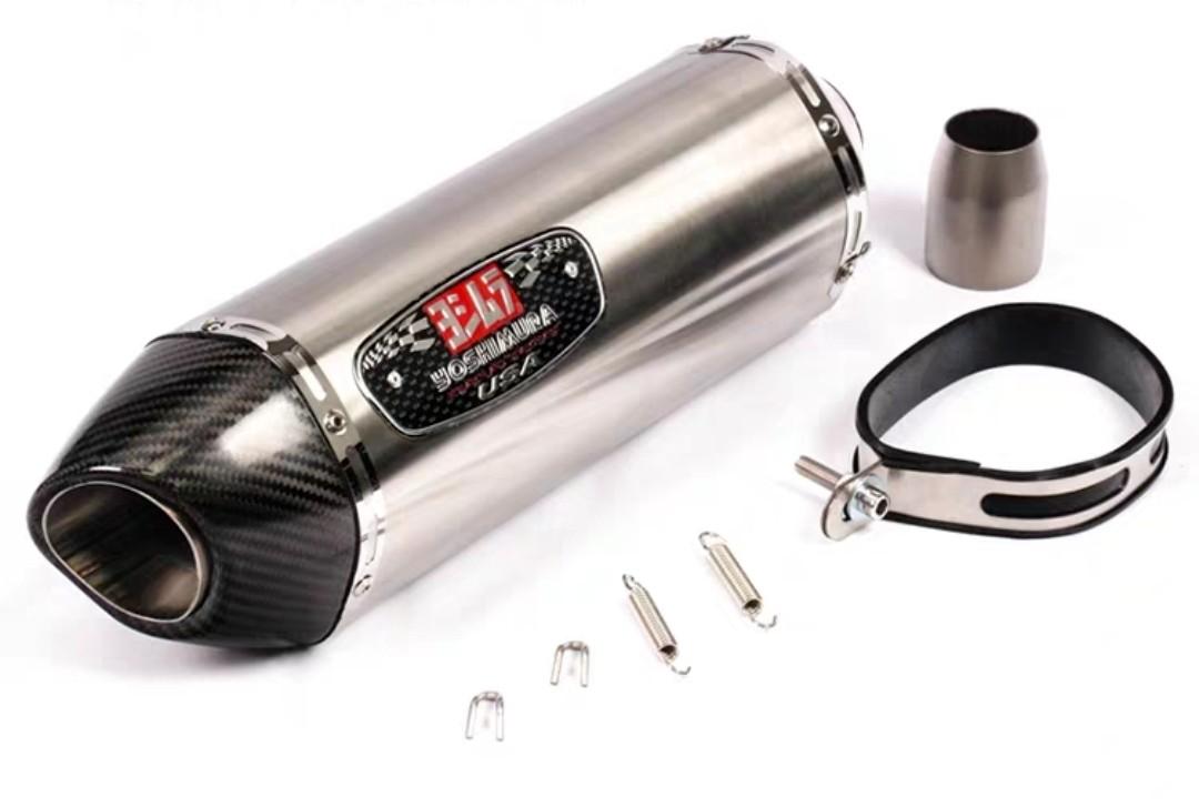 YOSHIMURA Exhaust Muffler V2, Motorcycles, Motorcycle Accessories on