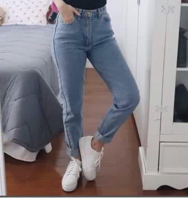 zara high waisted mom jeans