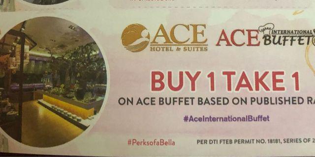 Ace Hotel buffet for 2