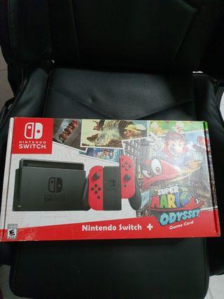 Nintendo Switch Mario Oddessey Edition(Red)