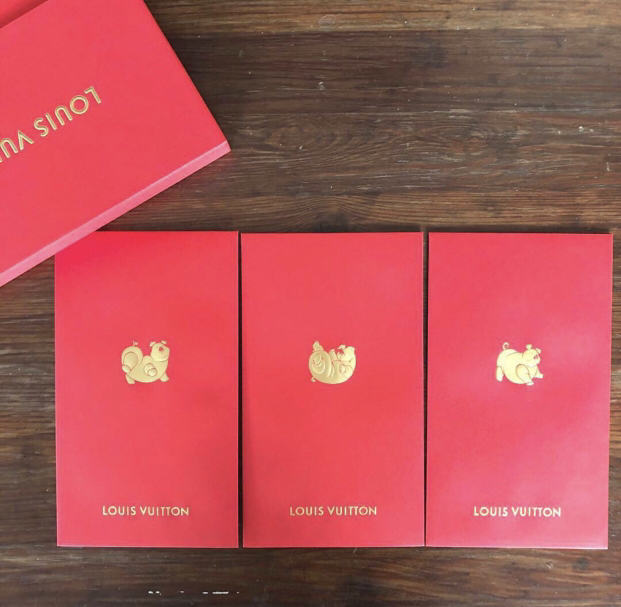 2017 Louis Vuitton LV Red Packet /AngPao/ Angpow Box Set, Hobbies