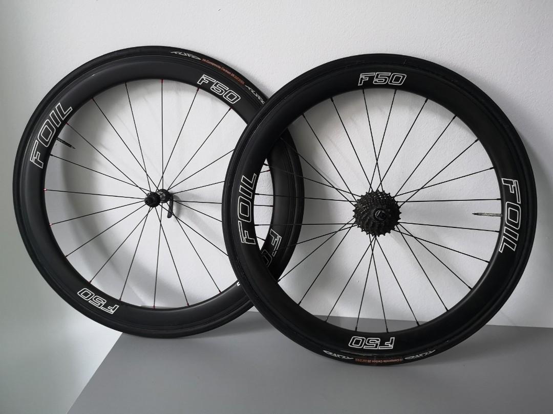 Foil shop carbon wheels