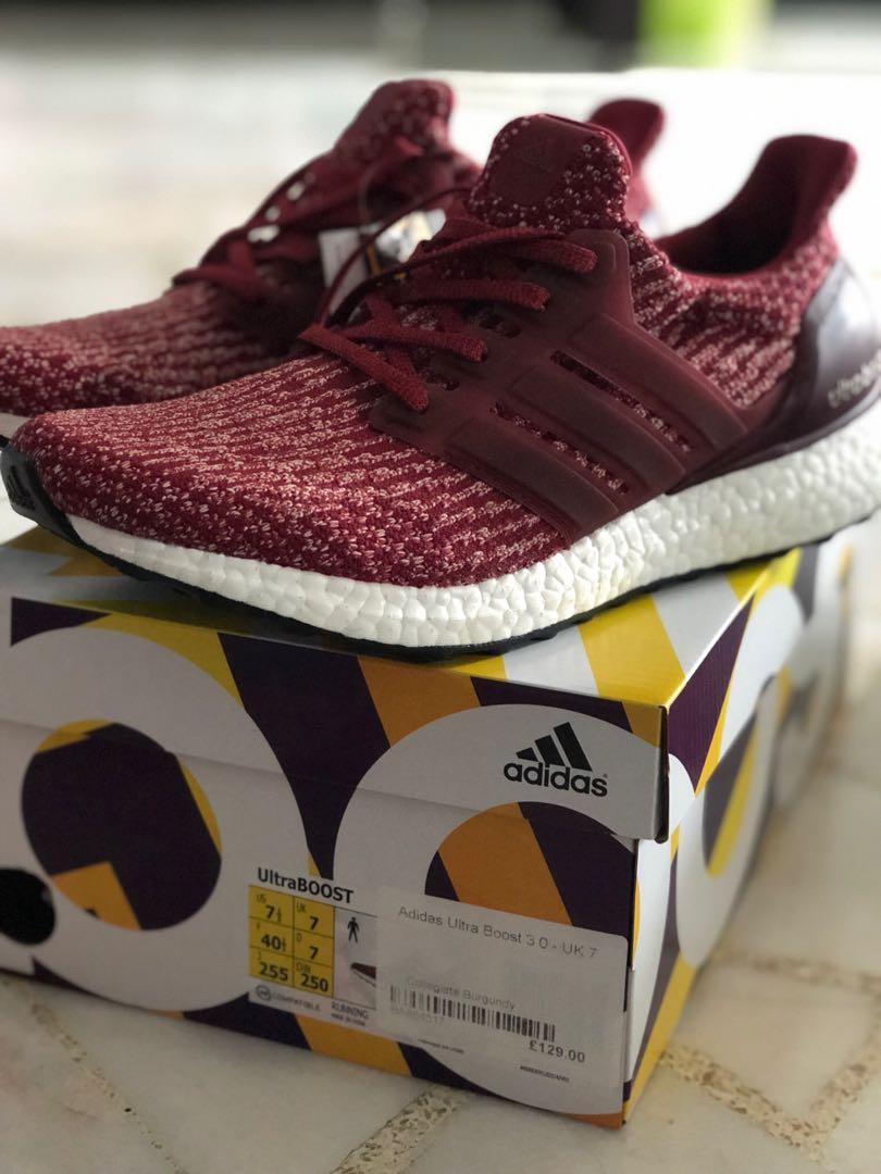 Maroon adidas ultra boost shoes store