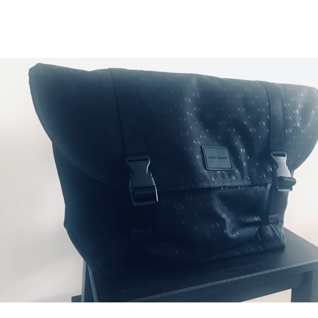 armani exchange side bag