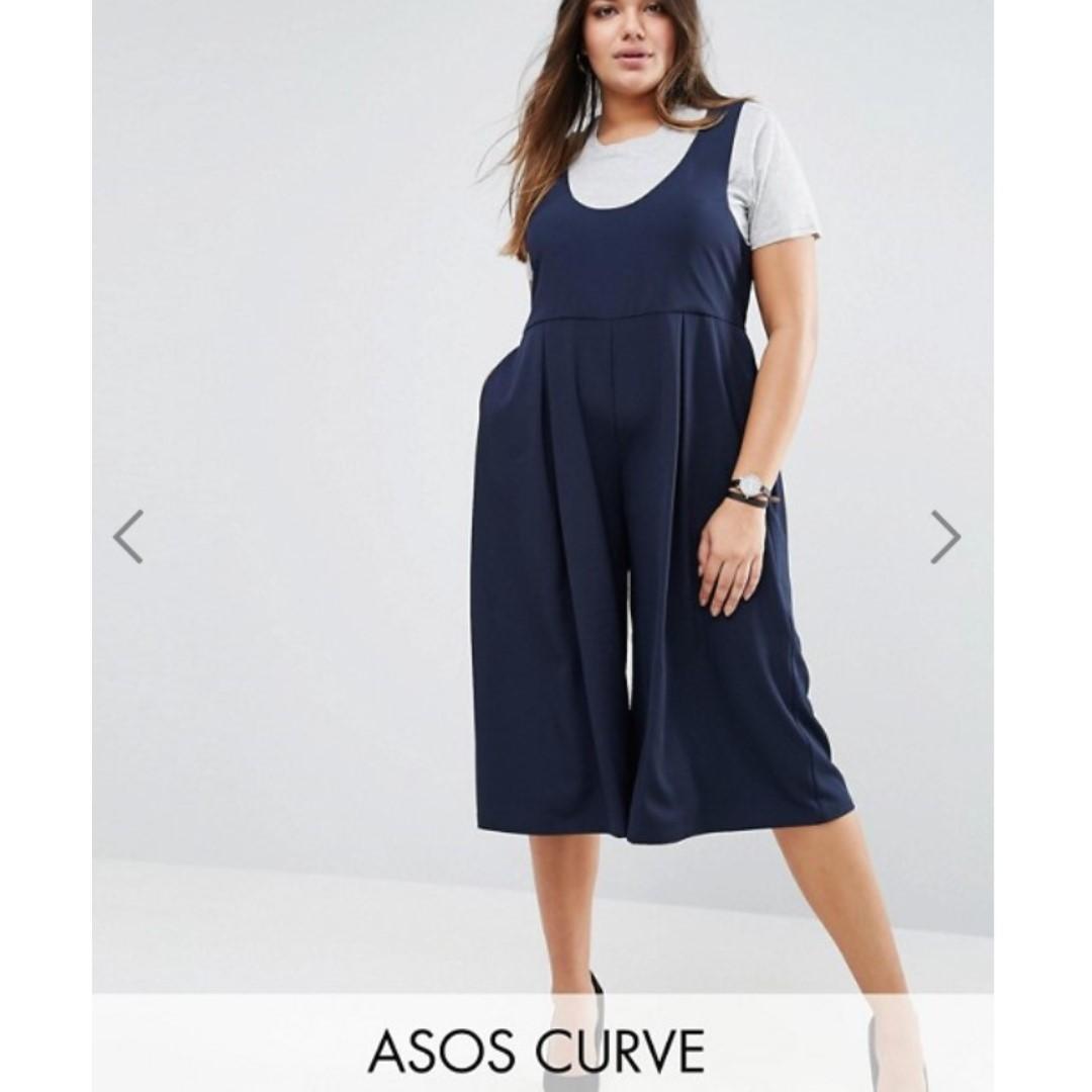 asos curve pinafore