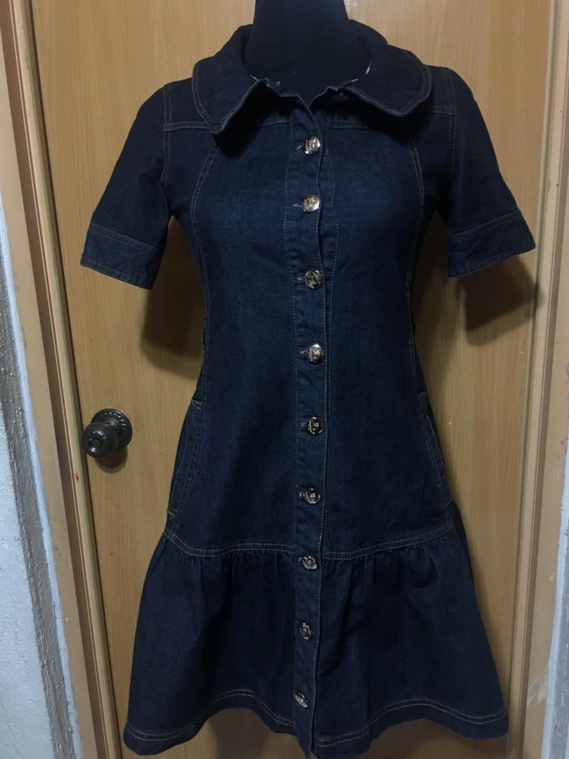 burberry denim dress