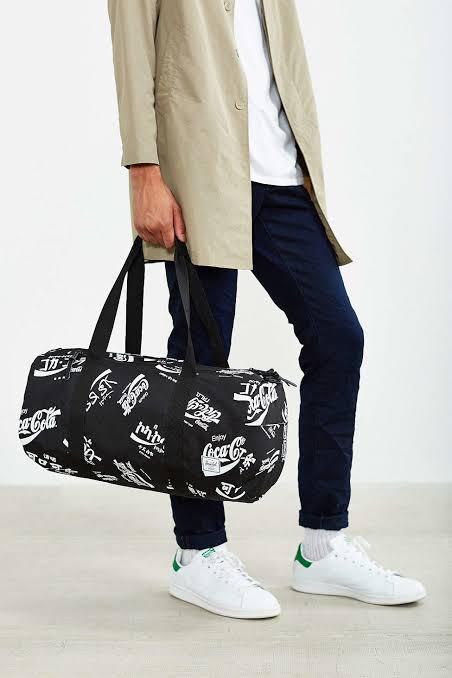 coca cola duffle bag