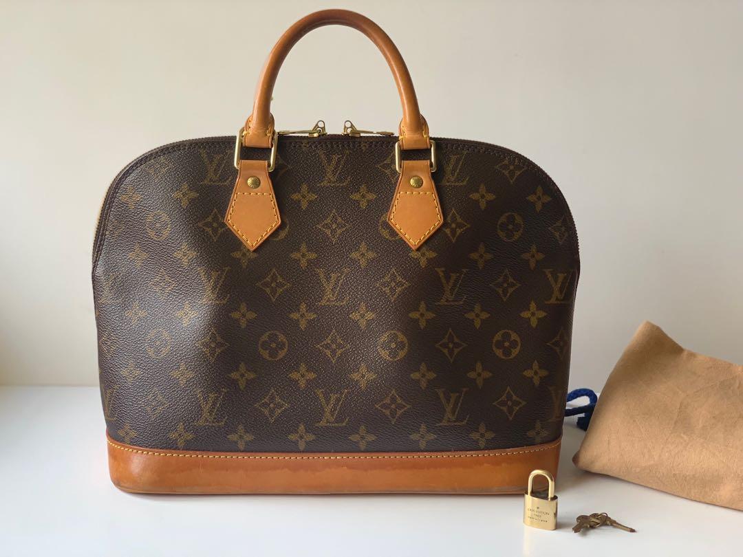 Louis Vuitton Alma BB Monogram Canvas Unboxing + Luxury Shopping during  Covid 19 