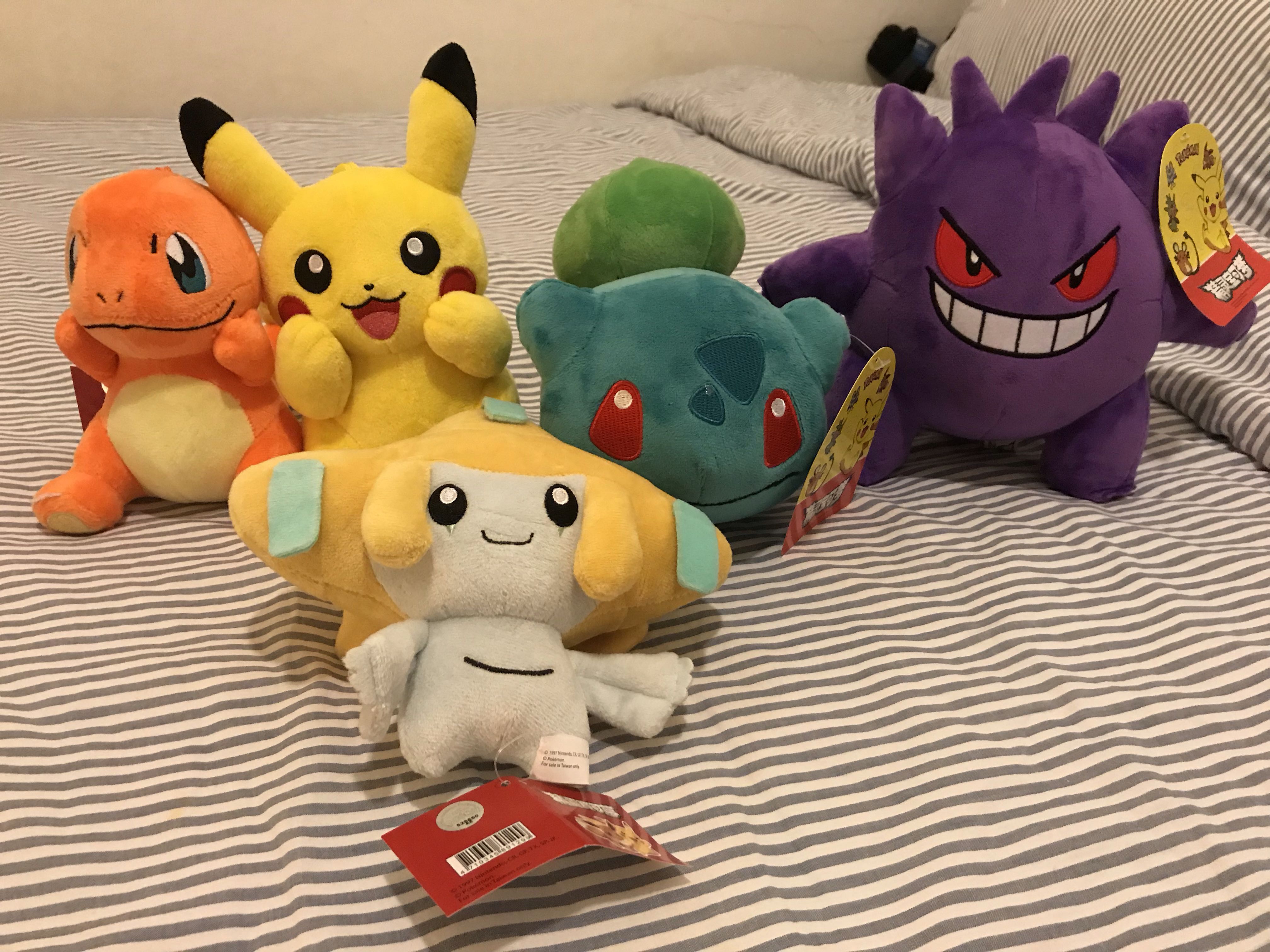 Authentic Pokemon Claw Machine Plushies Toys Games Stuffed Toys On Carousell