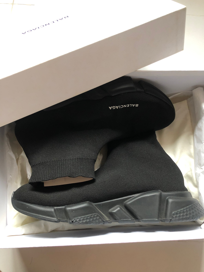 All black clearance balenciaga speed runners