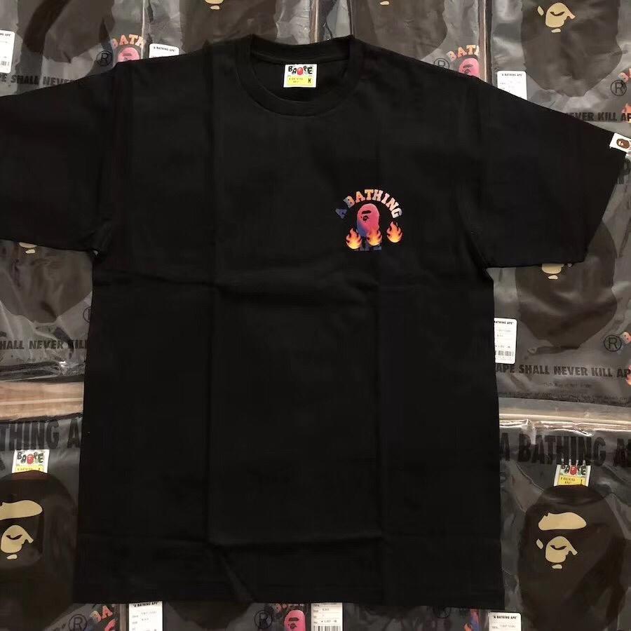 Bape Hashtags Tee Men S Fashion Clothes Tops On Carousell