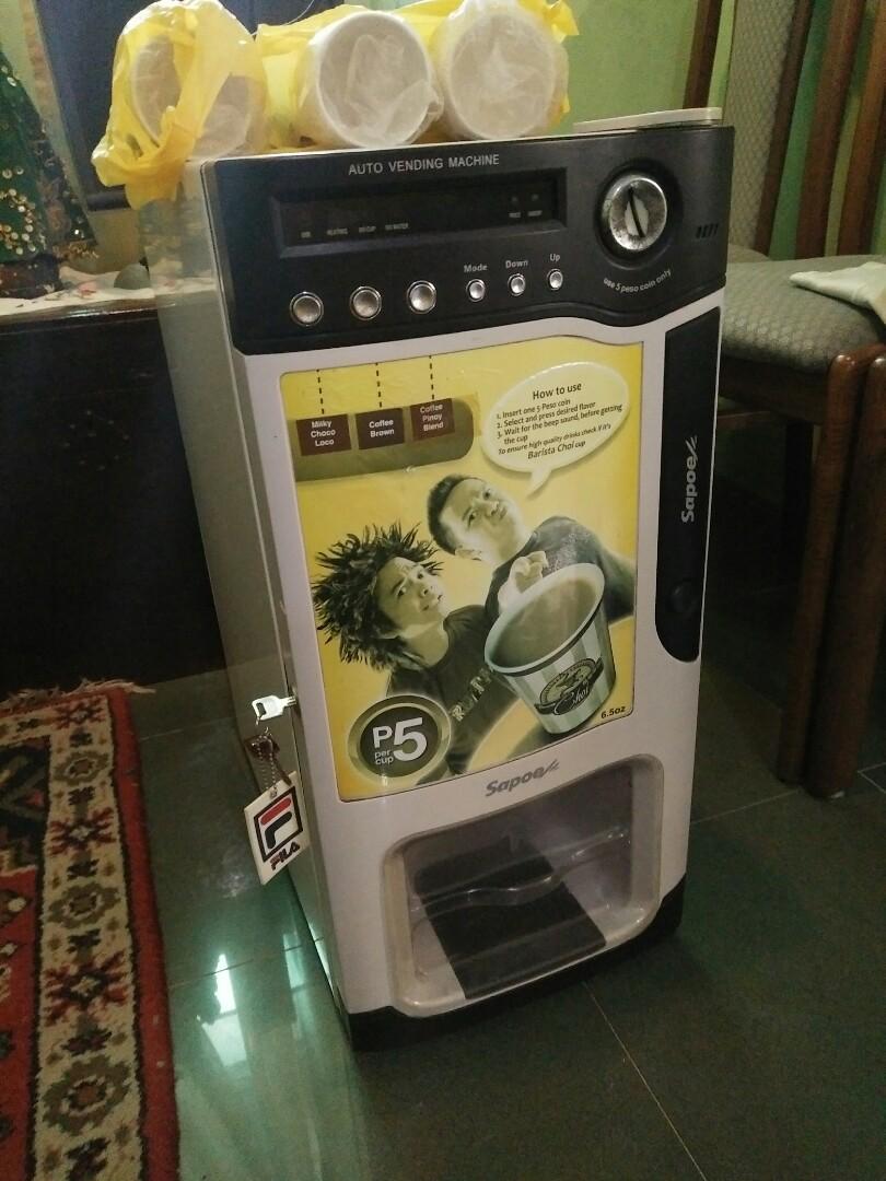 Barista Choi Coffee vending machine, TV & Home Appliances, Kitchen