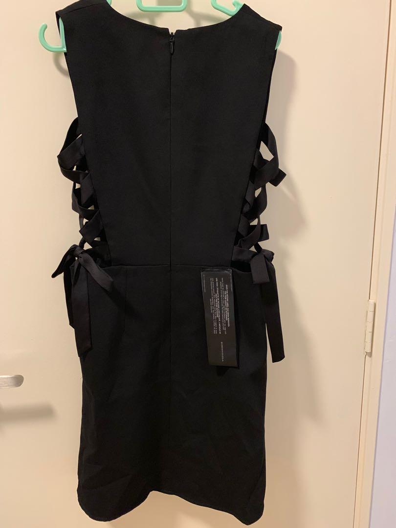 Bcbg kalie shop lace up dress