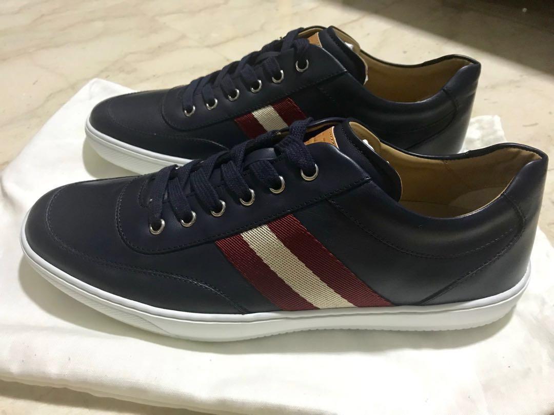 bally blue sneakers