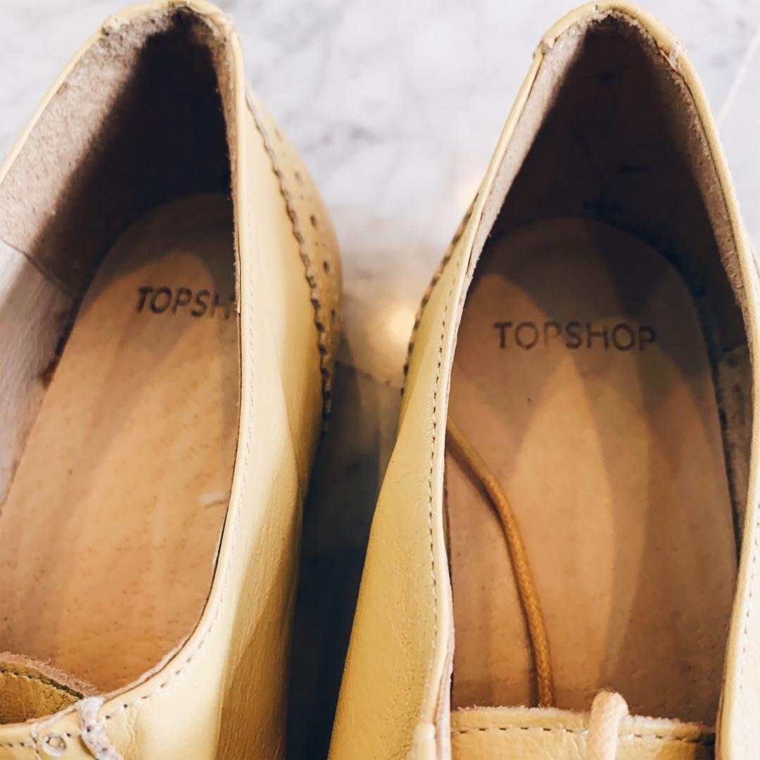 Topshop top yellow shoes